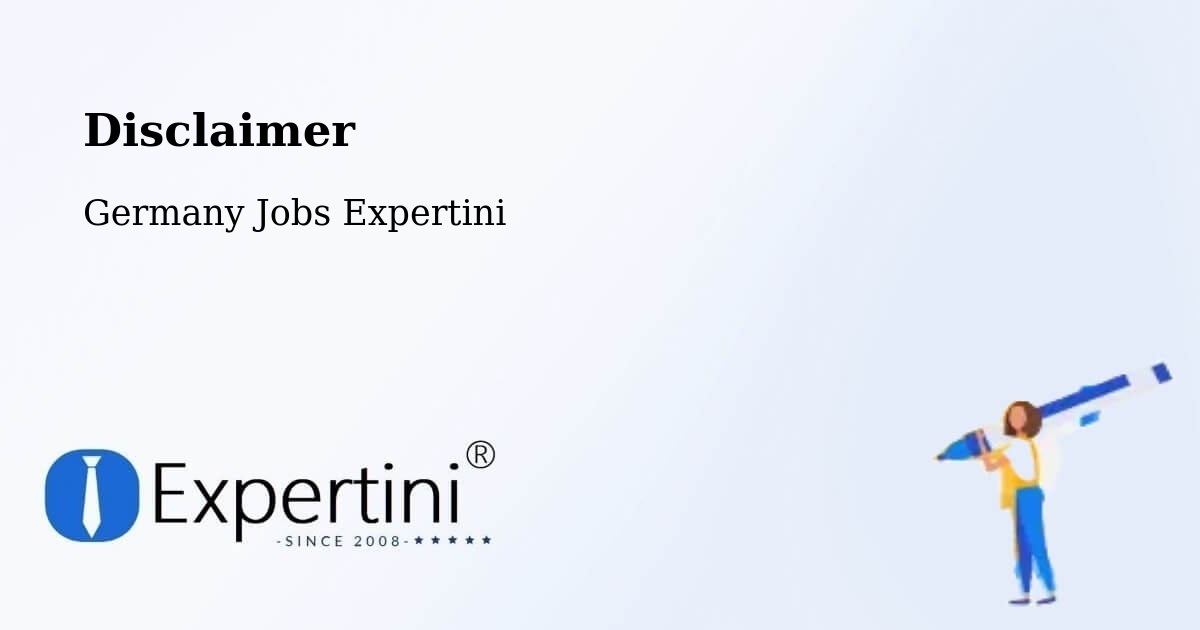 Disclaimer – Blaufelden - Germany Jobs Expertini