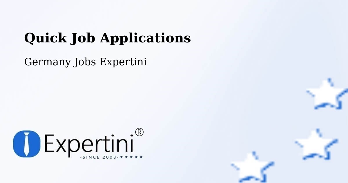 Quick Apply Feature – Blaufelden - Germany Jobs Expertini