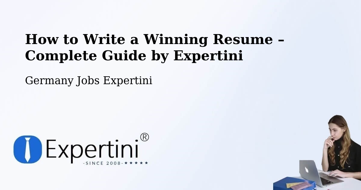 Resume Writing Guide for Job Seekers – Blaufelden - Blaufelden, Germany Jobs Expertini